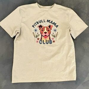 Pitbull Mama club T-shirt